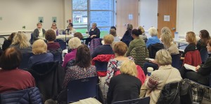 Members and Friends at the Centreville Library